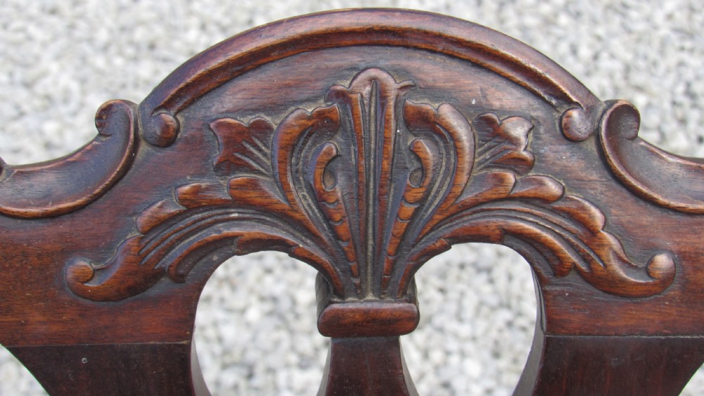 A wonderful set of 8 Chippendale dining chairs View XI