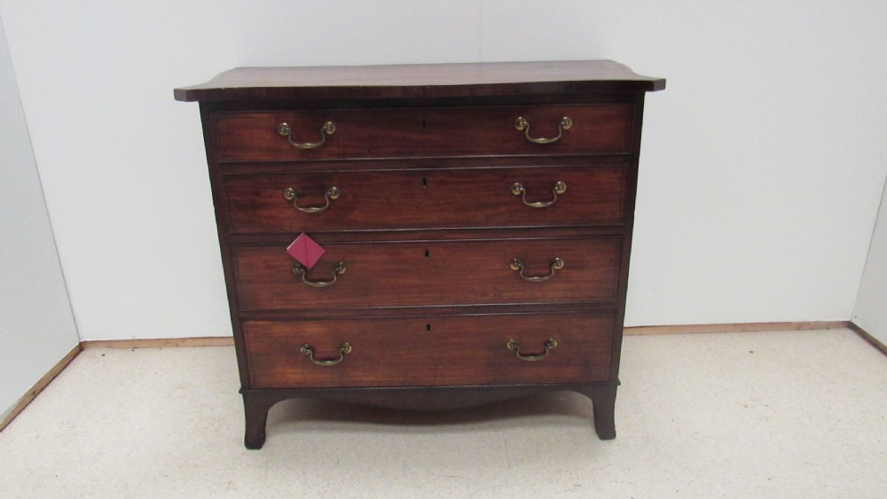 Georgian serpentine chest  View II