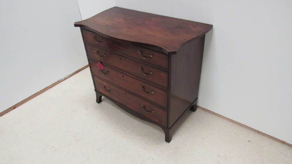 Georgian serpentine chest  View III