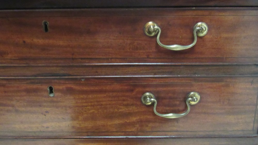 Georgian serpentine chest  View IX