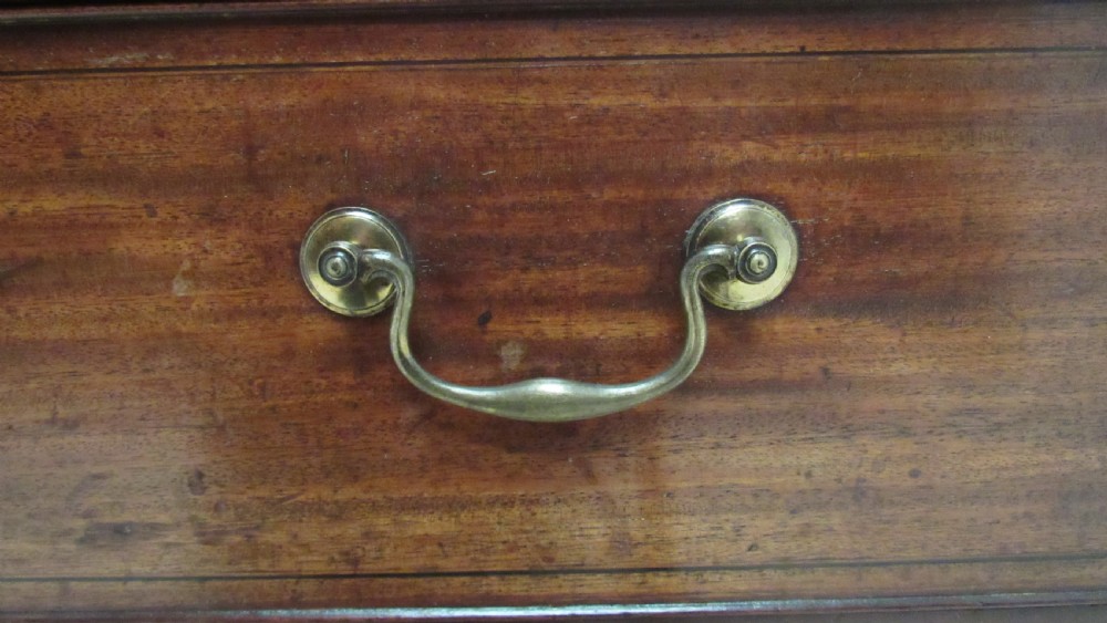 Georgian serpentine chest  View X