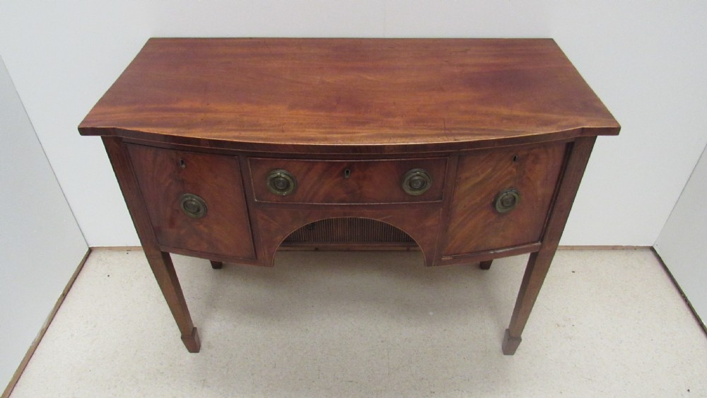 Georgian bowed sideboard View II