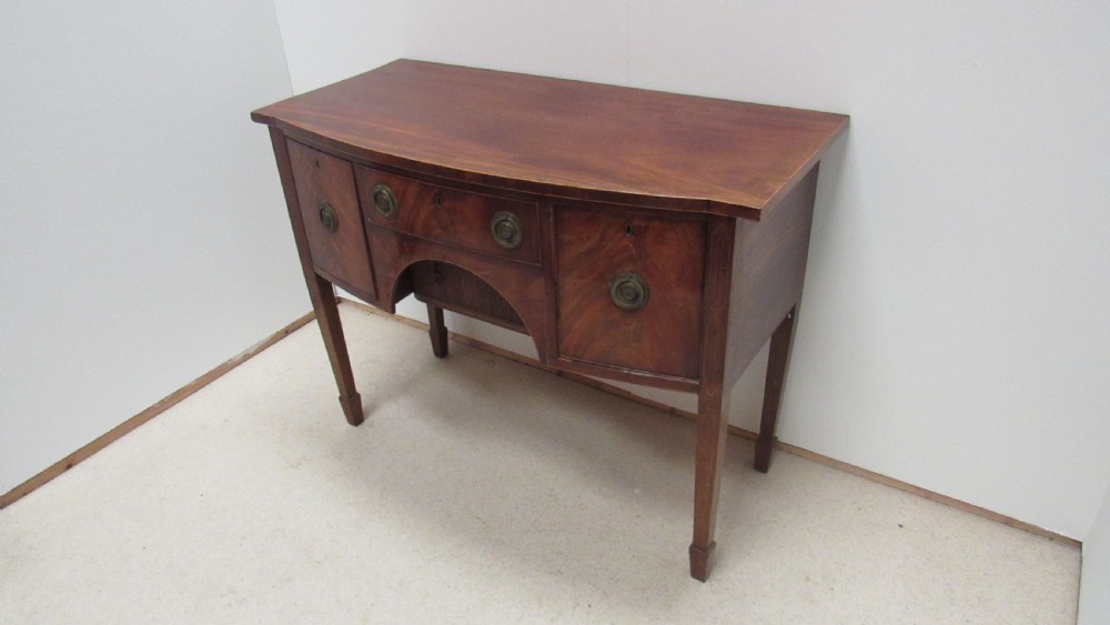 Georgian bowed sideboard View III