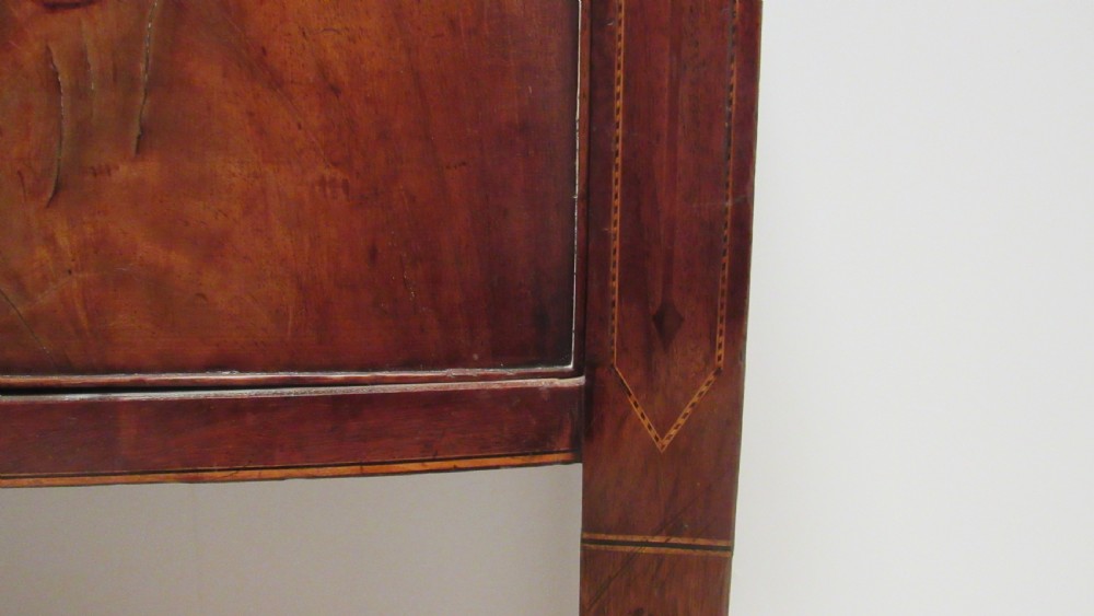 Georgian bowed sideboard View XI