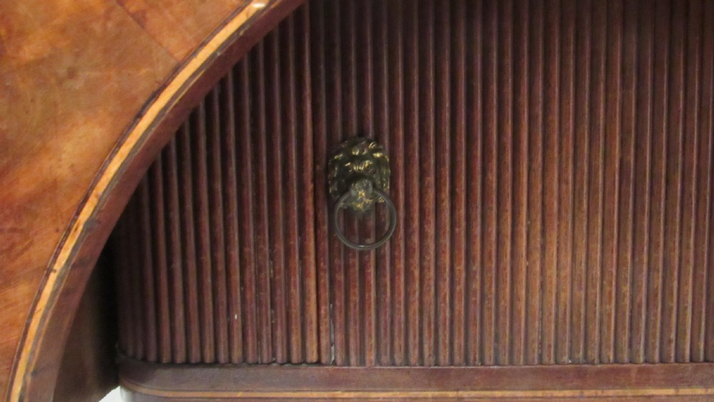 Georgian bowed sideboard View XII