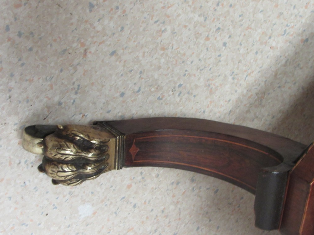 Superb regency card table  View VI