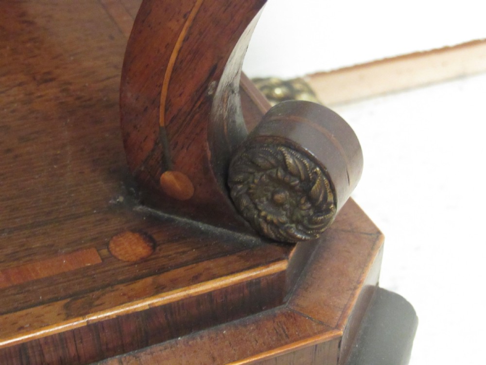 Superb regency card table  View VII