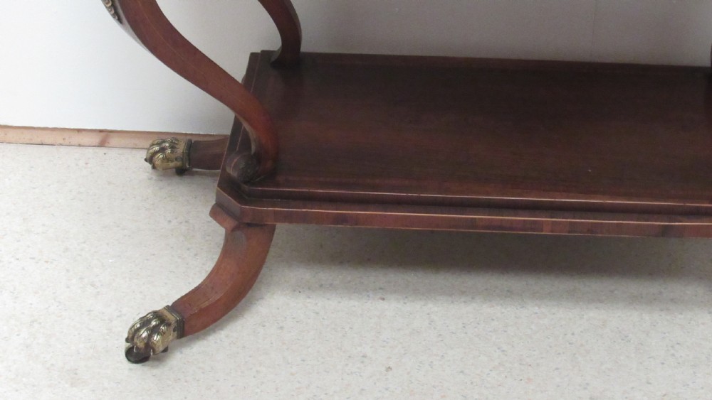 Superb regency card table  View XVII