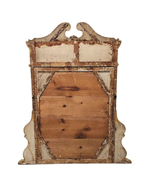 A STUNNING ADAMS DESIGN GILTWOOD OVERMANTEL OR HALL MIRROR - ADDITIONAL PHOTO 3