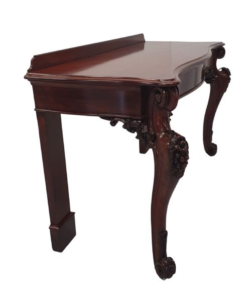 A VERY FINE 19TH CENTURY CONSOLE OR HALL TABLE - ADDITIONAL PHOTO 1