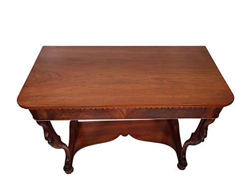 A VERY FINE AND RARE PAIR OF 19TH CENTURY ITALIAN CONSOLE TABLES - ADDITIONAL PHOTO 3