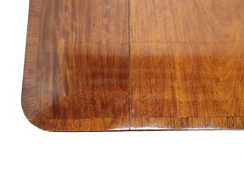 A VERY RARE AND FINE IRISH GEORGIAN SOFA TABLE STAMPED GILLINGTON OF DUBLIN - ADDITIONAL PHOTO 8