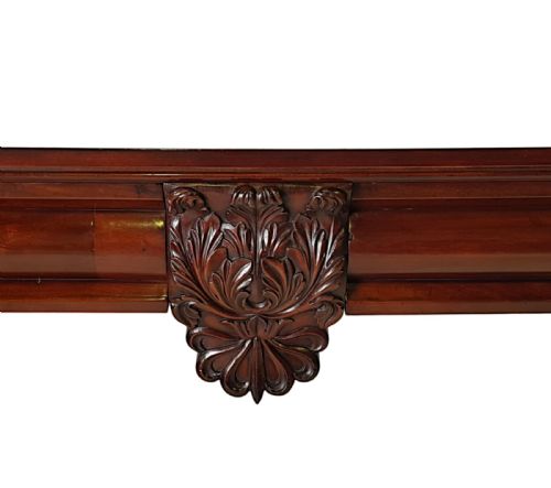 A VERY FINE IRISH 19TH CENTURY CONSOLE OR SERVING TABLE - ADDITIONAL PHOTO 1