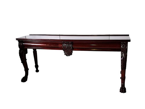 A VERY FINE IRISH 19TH CENTURY CONSOLE OR SERVING TABLE - ADDITIONAL PHOTO 3
