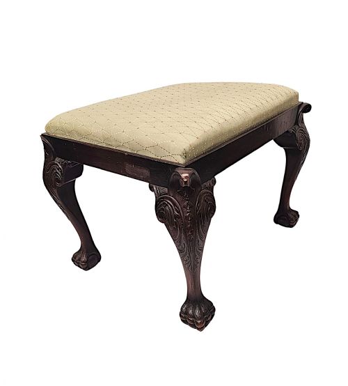 A FABULOUS EARLY 20TH CENTURY STOOL IN THE GEORGIAN IRISH STYLE - ADDITIONAL PHOTO 1