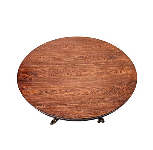 A STUNNING EARLY 19TH CENTURY REGENCY FLIP TOP CENTRE OR DINING TABLE - ADDITIONAL PHOTO 2