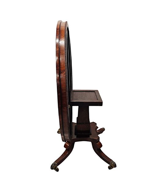 A STUNNING EARLY 19TH CENTURY REGENCY FLIP TOP CENTRE OR DINING TABLE - ADDITIONAL PHOTO 7