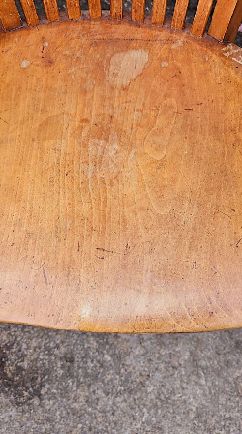 A VERY RARE AND FINE SET OF EIGHTEEN 1930'S CAPTAINS OR DINING ARMCHAIRS - ADDITIONAL PHOTO 11