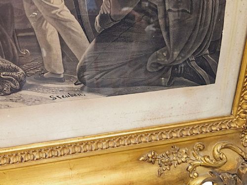 A VERY FINE 19TH CENTURY SET OF THREE MASSIVE PRINTS OF NAPOLEON - ADDITIONAL PHOTO 15