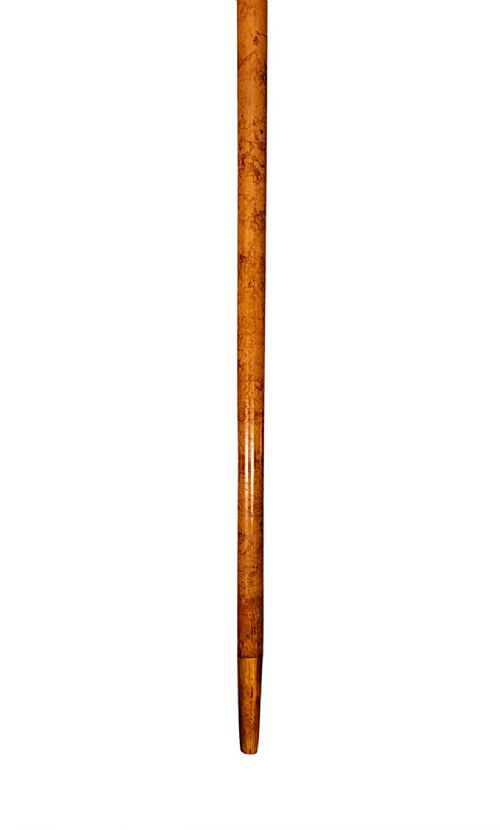 A VERY RARE 19TH CENTURY GADGET WALKING STICK WITH A RABBIT HANDLE AND HIDDEN CORKSCREW - ADDITIONAL PHOTO 8