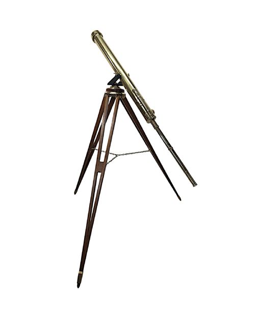 A VERY RARE 19TH CENTURY FOUR INCH DIAMETER TELESCOPE BY 'STEWARD OF LONDON' - ADDITIONAL PHOTO 3