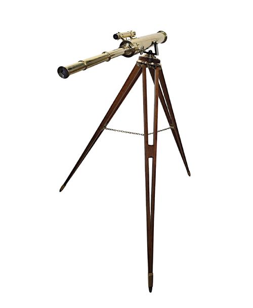 A VERY RARE 19TH CENTURY FOUR INCH DIAMETER TELESCOPE BY 'STEWARD OF LONDON' - ADDITIONAL PHOTO 4