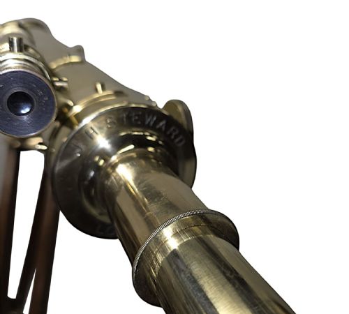 A VERY RARE 19TH CENTURY FOUR INCH DIAMETER TELESCOPE BY 'STEWARD OF LONDON' - ADDITIONAL PHOTO 10