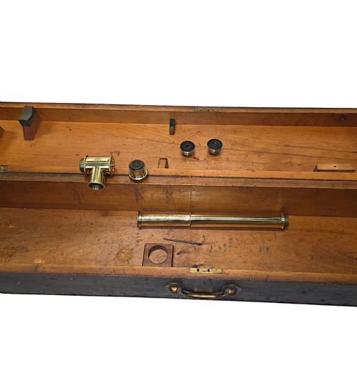 A VERY RARE 19TH CENTURY FOUR INCH DIAMETER TELESCOPE BY 'STEWARD OF LONDON' - ADDITIONAL PHOTO 17