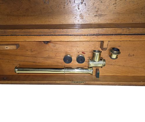 A VERY RARE 19TH CENTURY FOUR INCH DIAMETER TELESCOPE BY 'STEWARD OF LONDON' - ADDITIONAL PHOTO 19