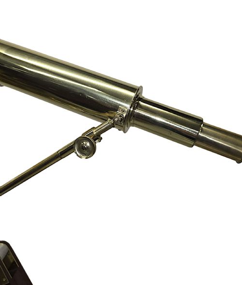 A FABULOUS EARLY 20TH CENTURY BRASS TELESCOPE BY CLARKSON LONDON - ADDITIONAL PHOTO 4
