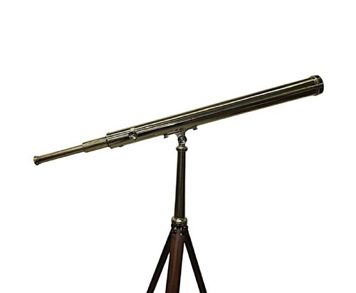 A VERY FINE EARLY 19TH CENTURY POLISHED BRASS TELESCOPE BY W T GILBERT LONDON - ADDITIONAL PHOTO 1