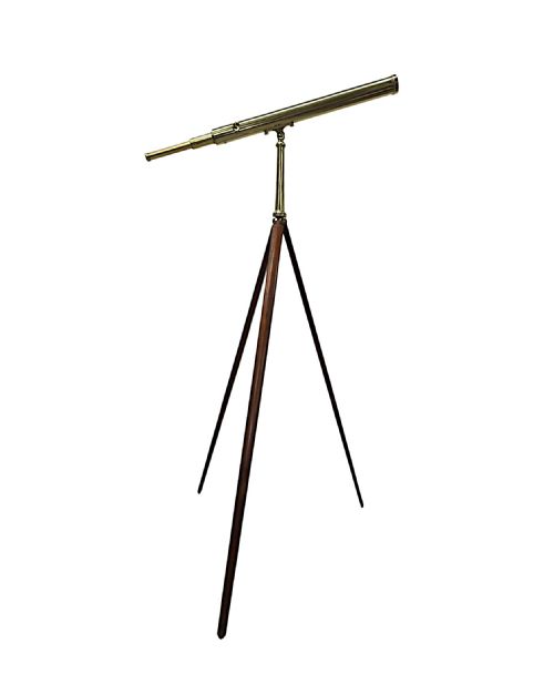 A VERY FINE EARLY 19TH CENTURY POLISHED BRASS TELESCOPE BY W T GILBERT LONDON - ADDITIONAL PHOTO 2
