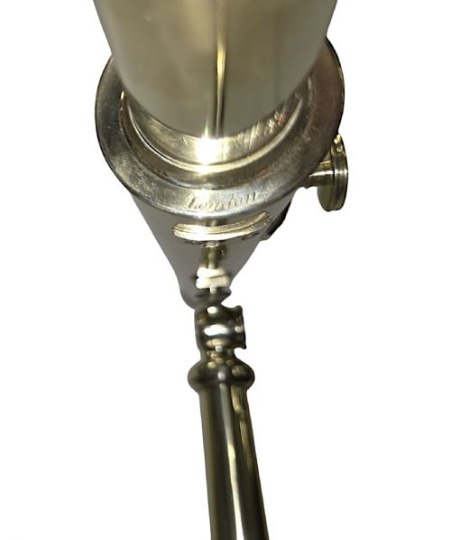 A VERY FINE EARLY 19TH CENTURY POLISHED BRASS TELESCOPE BY W T GILBERT LONDON - ADDITIONAL PHOTO 7