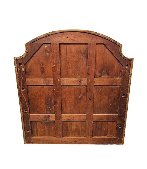 A FABULOUS ELEGANTLY SIMPLE LARGE 19TH CENTURY GILTWOOD OVERMANTEL MIRROR - ADDITIONAL PHOTO 3
