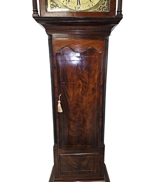 A STUNNING GEORGIAN IRISH LONG CASE GRANDFATHER CLOCK BY WILLIAM BETAGH DUBLIN - ADDITIONAL PHOTO 4