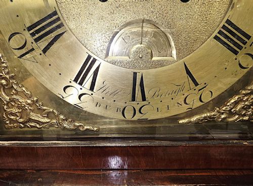 A STUNNING GEORGIAN IRISH LONG CASE GRANDFATHER CLOCK BY WILLIAM BETAGH DUBLIN - ADDITIONAL PHOTO 8