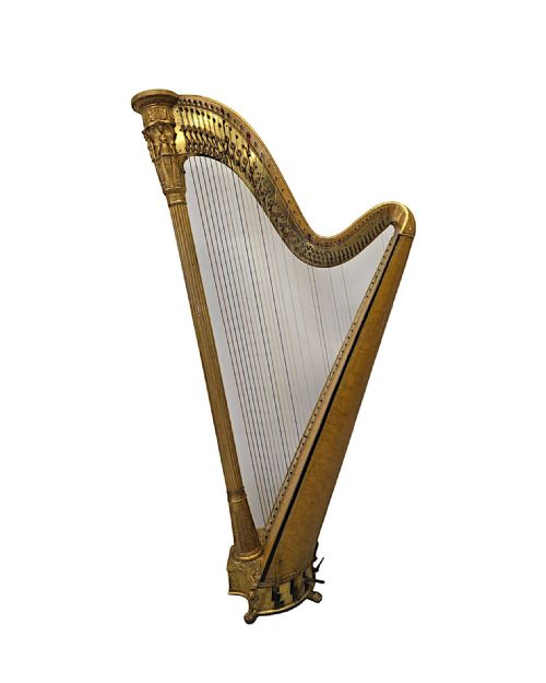 A Very Rare Early 19th Century Harp by Sebastian Erard, London