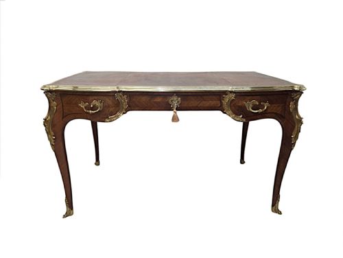 An Exceptionally Rare 19th Century French Bureau Plat