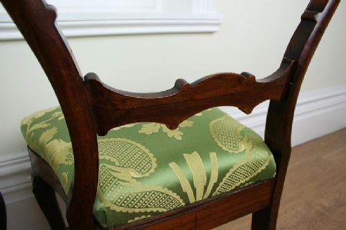 fig 4. Pair of Victorian Rosewood Stand Chairs (c.1850)