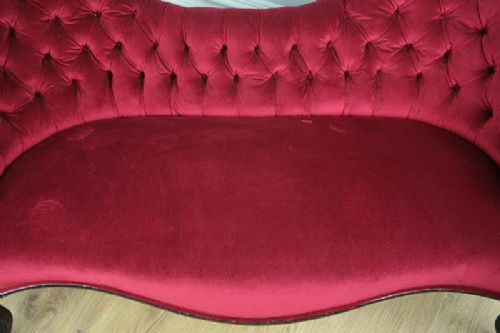 fig 3. Rosewood Victorian Double End Settee (c.1850)