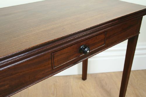 fig 5. George II Cuban Mahogany Tea Table (c.1750)