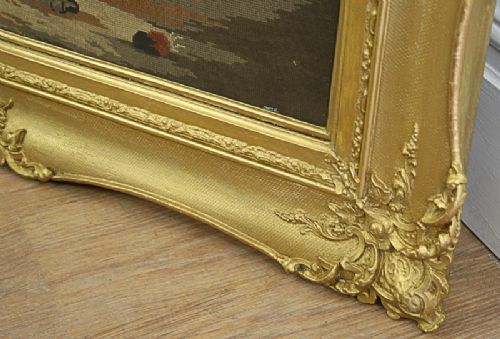 fig 4. Victorian Embroided Berlin Tapestry (c. 1850)