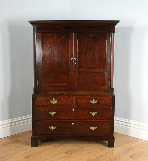 George III Welsh Oak Housekeepers Cupboard (Circa 1780)