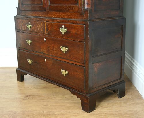 fig 5. George III Welsh Oak Housekeepers Cupboard (Circa 1780)