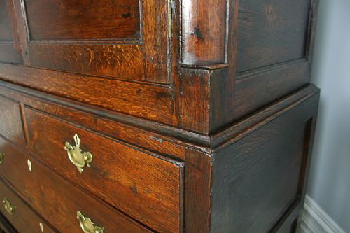 fig 6. George III Welsh Oak Housekeepers Cupboard (Circa 1780)