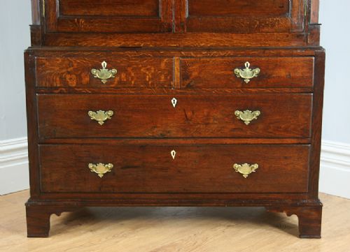fig 3. George III Welsh Oak Housekeepers Cupboard (Circa 1780)