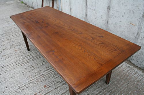 fig 2. 8ft 9” French Chestnut Refectory Table (c. 1820)