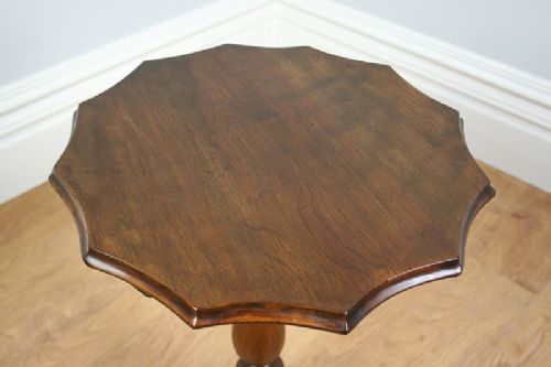 fig 5. Small Victorian Beech Tripod Wine Supper Table (Circa 1880)