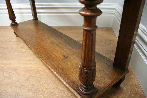 fig 6. French Walnut 3rd Republic Open Bookcase (Circa 1880 - 1900)