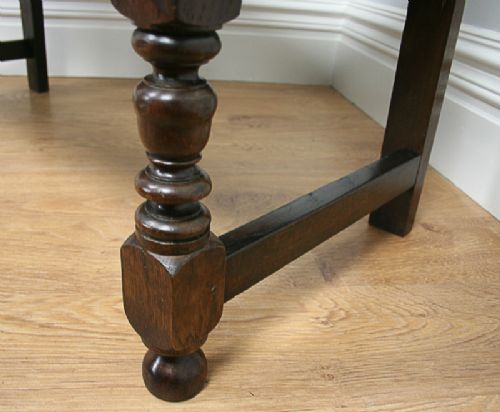 fig 7. George III Welsh Oak Three-Drawer Carved Dresser Serving Base (Circa 1780)